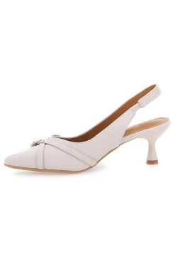 Décolleté Slingback Beige a Punta con Cinturini Decorativi LE HAVRE PARIS CMJ2405315