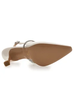 Décolleté Slingback Burro Made In Italy PITTARELLO Couture 8309