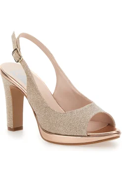 Décolleté Slingback Cipria Effetto Raso PITTARELLO LOVE 4477