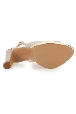 Décolleté Slingback Cipria Effetto Raso PITTARELLO LOVE 4477