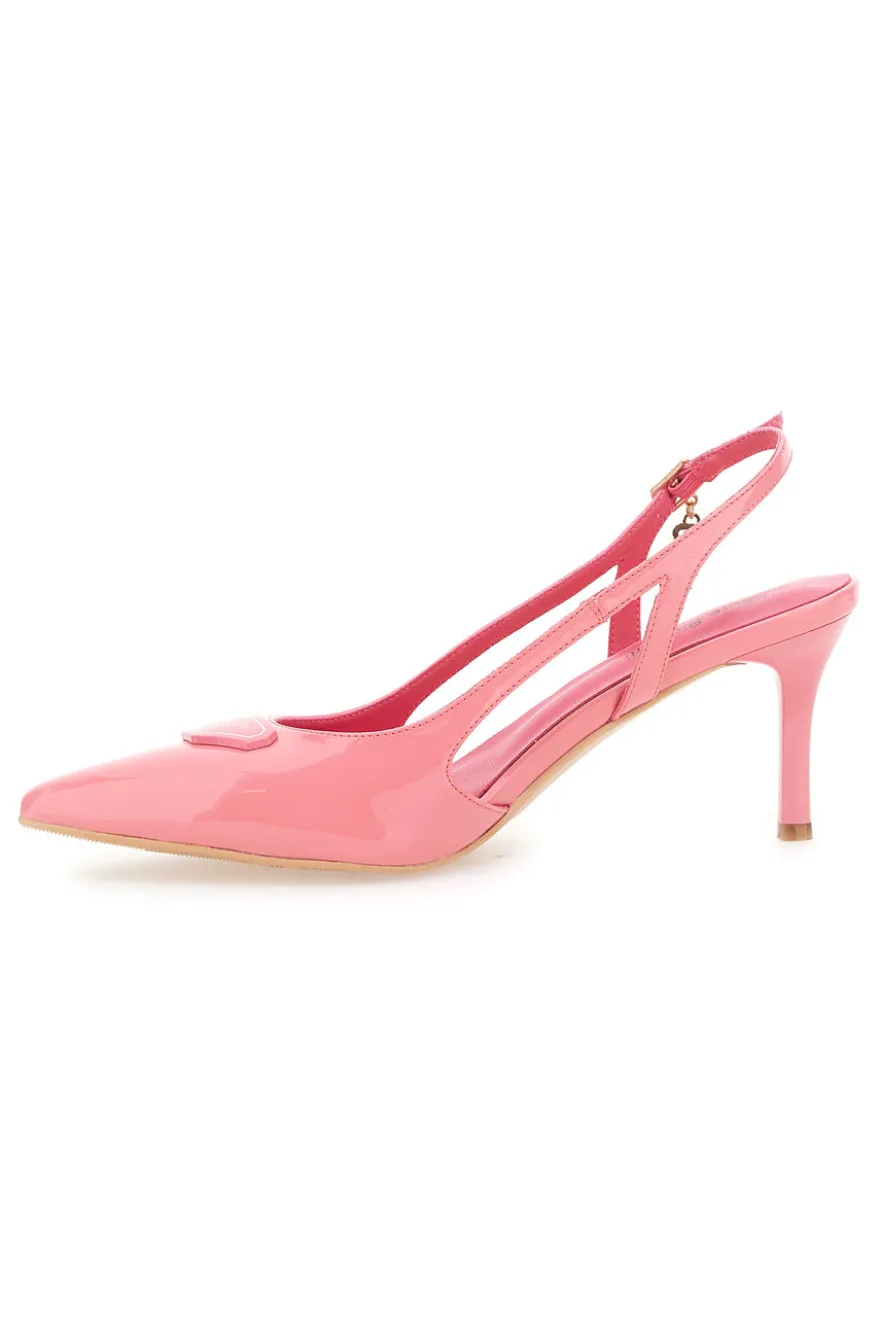 Décolleté Slingback Laura Biagiotti 8143 Fucsia