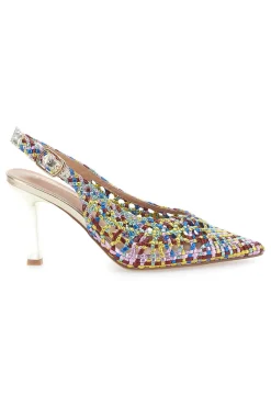 Décolleté Sling-back Multicolor First Lady P588