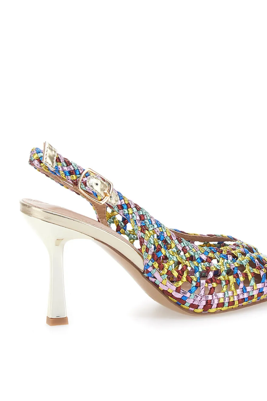 Décolleté Sling-back Multicolor First Lady P588
