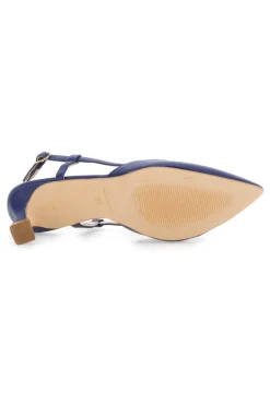 Décolleté Slingback Navy con Tacco Medio PITTARELLO GLAM 3358