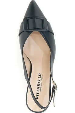 Décolleté Slingback Nere a Punta PITTARELLO P555
