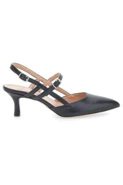 Décolleté Slingback Nere a Punta con Cinturini PITTARELLO COUTURE 1175