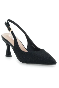 Décolleté Slingback Nere a Punta FIRST LADY P529