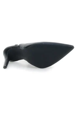 Décolleté Slingback Nere con Tacco Alto FIRST LADY P528