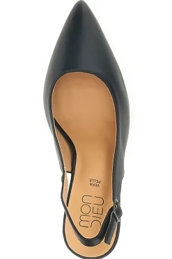 Décolleté Slingback Nere Eleganti con Tacco Alto Mon Dieu 1929Q35