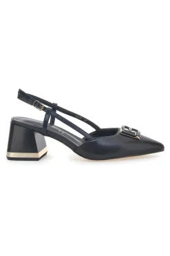 Décolleté Slingback Nere Laura Biagiotti 8604