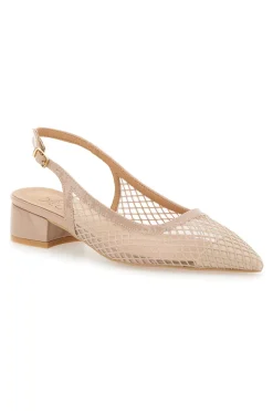 Décolleté Slingback Nude con Tomaia Traforata Mon Dieu 883137