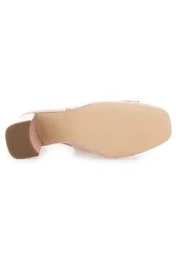 Décolleté Slingback Nude con Fibbia FIRST LADY 586