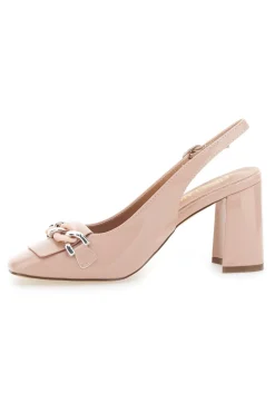 Décolleté Slingback Nude con Fibbia FIRST LADY 586