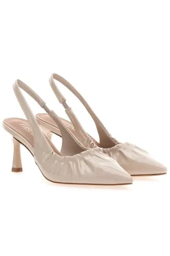 Décolleté Sling-back Nude Con Tacco First Lady P593
