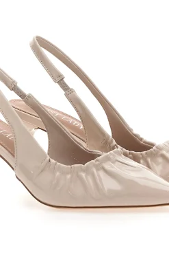 Décolleté Sling-back Nude Con Tacco First Lady P593