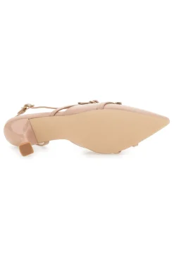 Décolleté Slingback Nude con Cinturini FIRST LADY 9532