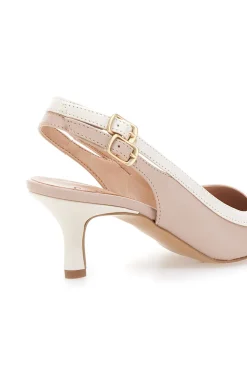 Décolleté Slingback Nude con Doppio Cinturino Posteriore PITTARELLO COUTURE 1706