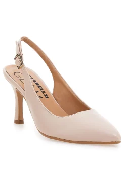 Décolleté slingback nude Made in Italy Pittarello Glam 935