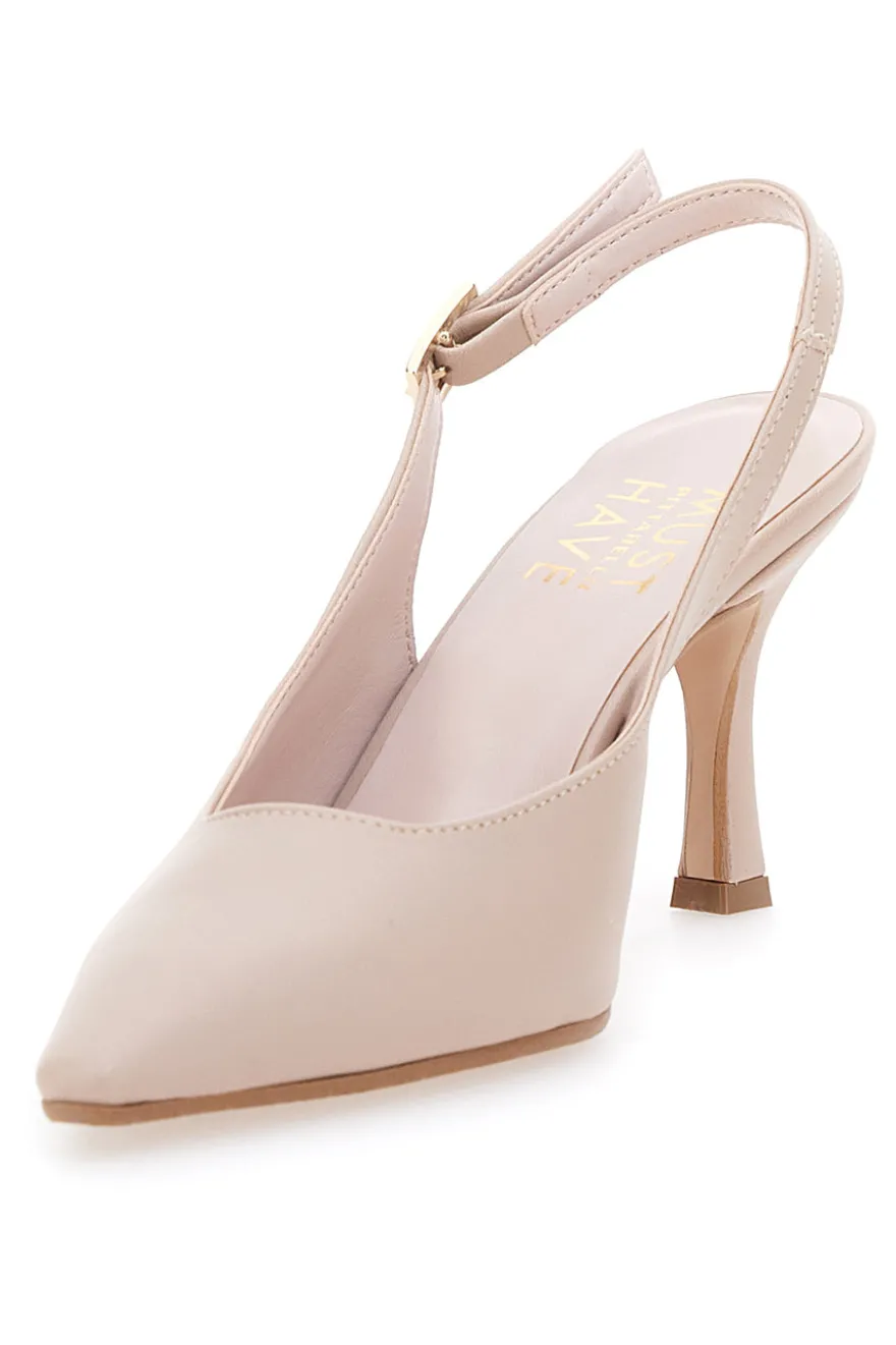 Décolleté Slingback Nude Pittarello Must-Have 4172