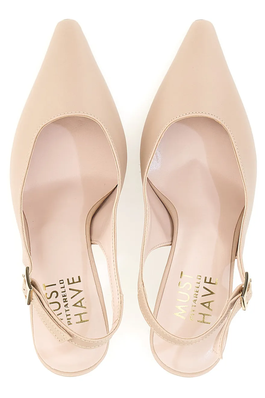 Décolleté Slingback Nude Pittarello Must-Have 4172