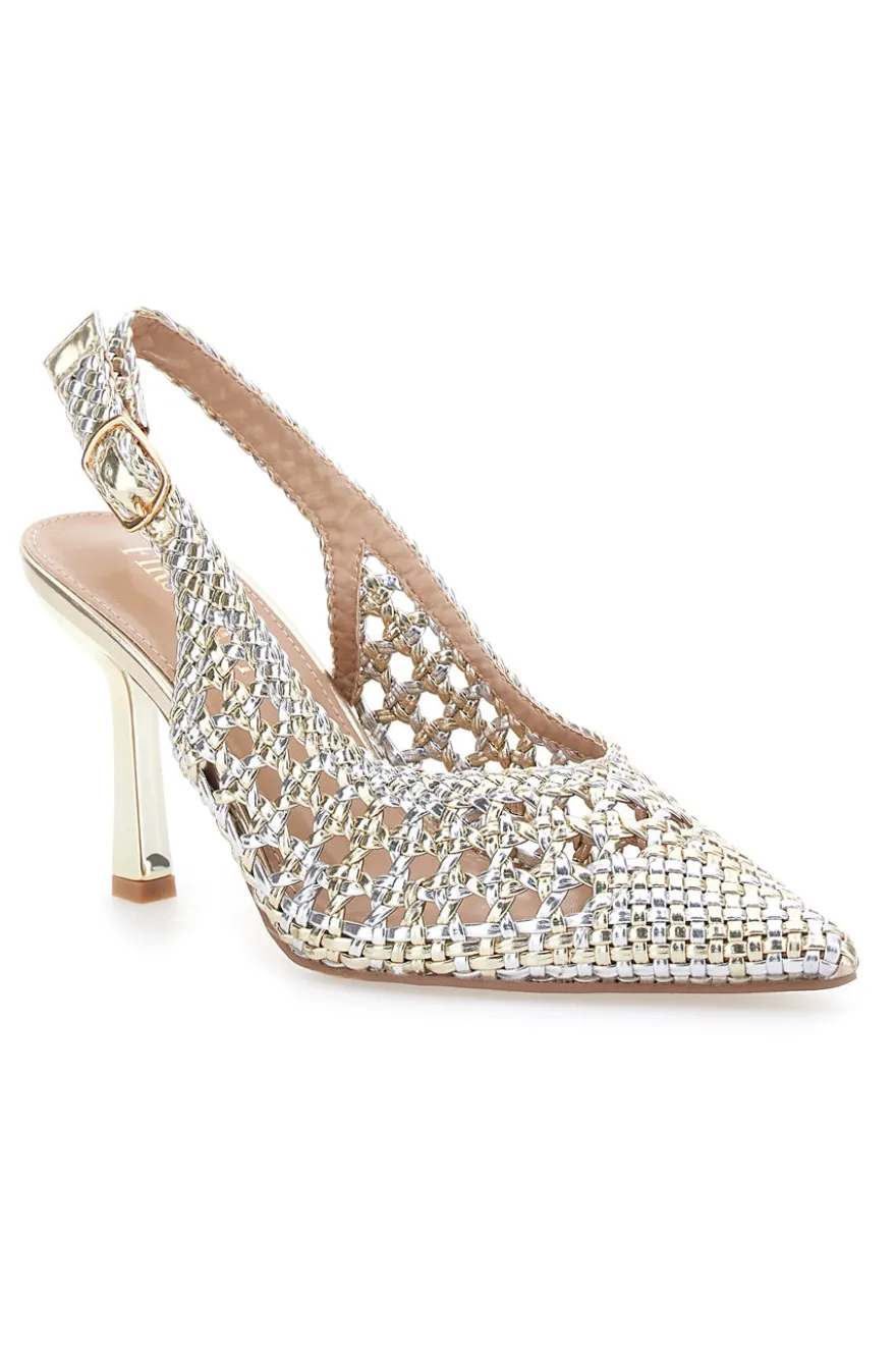 Décolleté Sling-back Oro First Lady P588