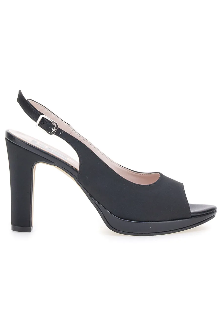 Décolleté Slingback Pittarello Love 4477 Neri