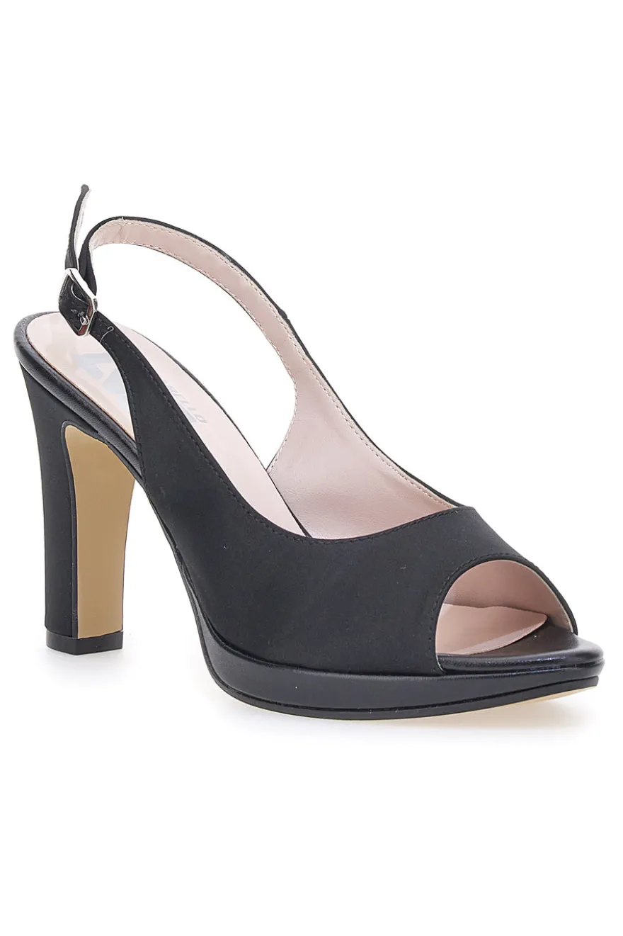 Décolleté Slingback Pittarello Love 4477 Neri