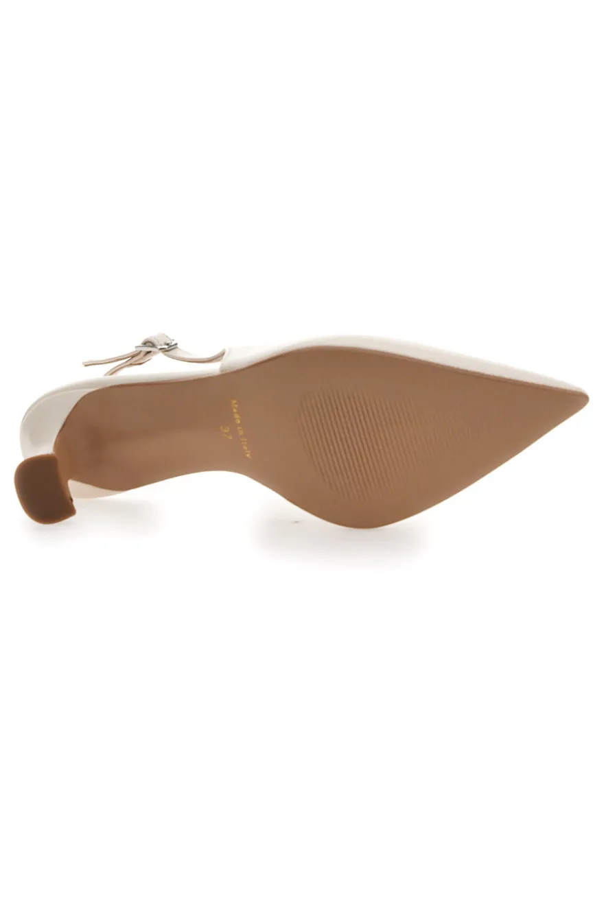 Décolleté Slingbck Panna Pittarello Glam 503