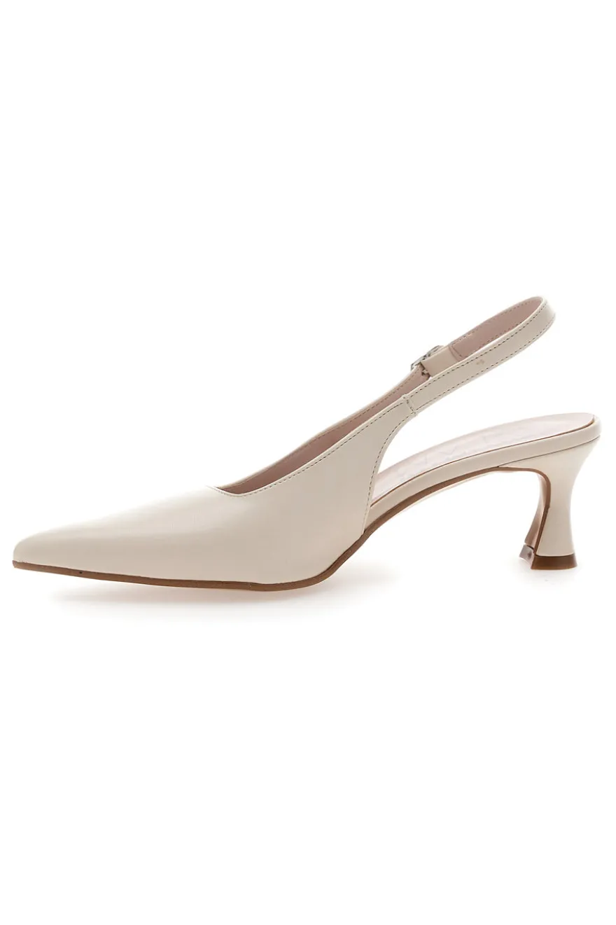 Décolleté Slingbck Panna Pittarello Glam 503