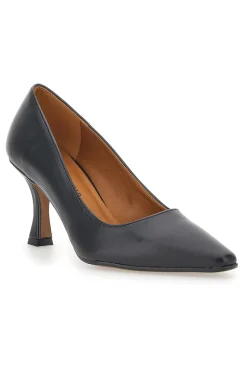 Decolleté nere con tacco a campana Pittarello Couture 48301