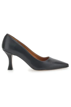 Decolleté nere con tacco a campana Pittarello Couture 48301