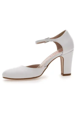 Decolleté Bianche Con Cinturino Pittarello Romantic 4569