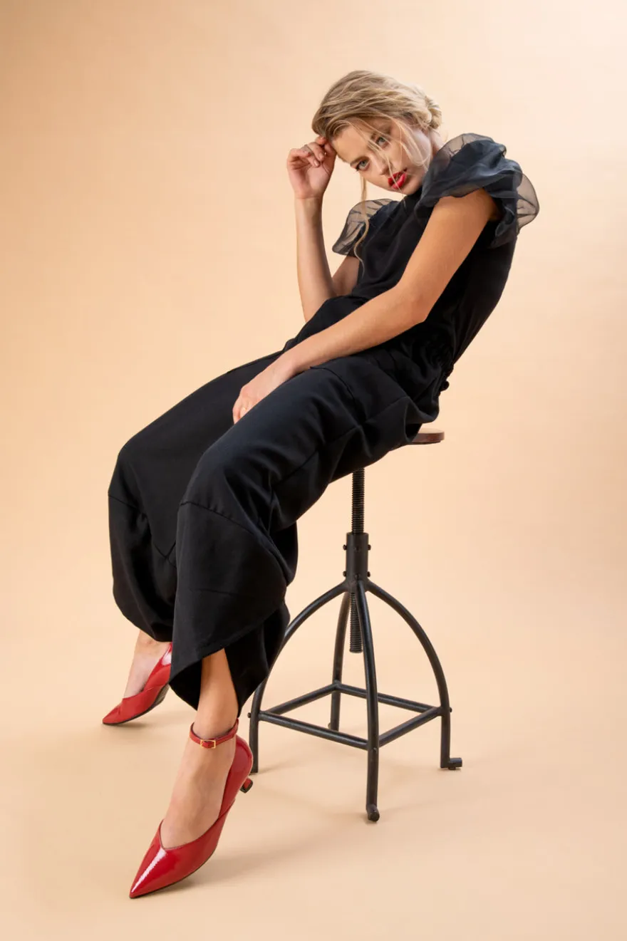 Decolleté con Cinturino Rosse Pittarello Couture 904