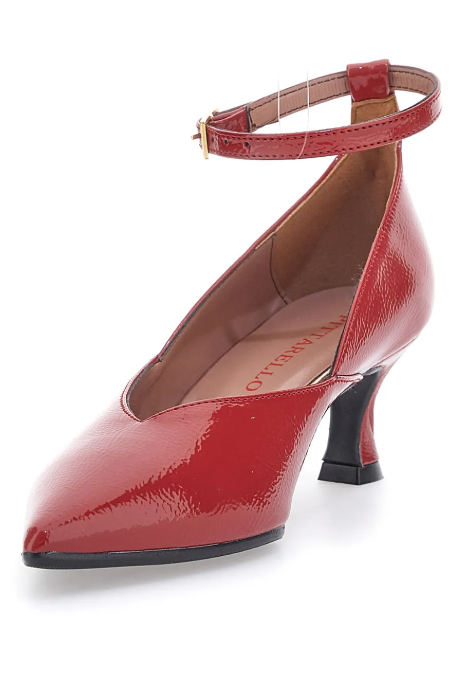 Decolleté con Cinturino Rosse Pittarello Couture 904