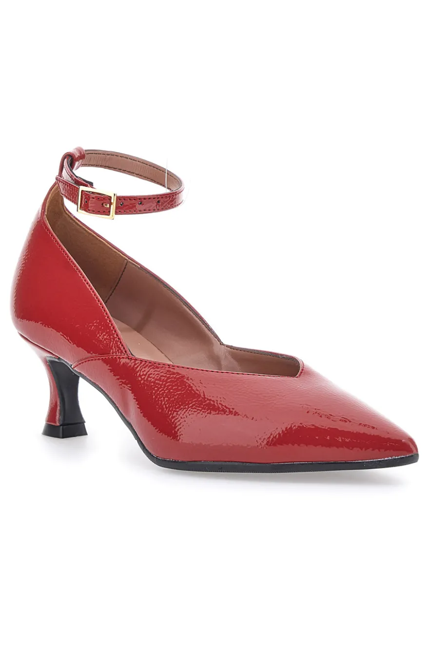 Decolleté con Cinturino Rosse Pittarello Couture 904
