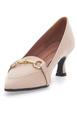 Decolleté Nude Con Tacco Basso Pittarello Couture A58