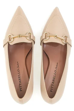 Decolleté Nude Con Tacco Basso Pittarello Couture A58