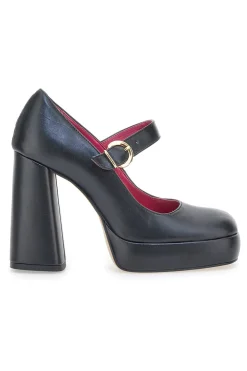 Decollete Mary Jane Pittarello Elite 82806 Nere
