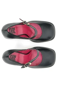 Decollete Mary Jane Pittarello Elite 82806 Nere