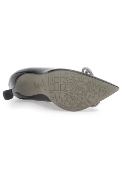Dekolleté mit Schleife Schwarz Pittarello Glam 31711