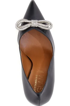 Dekolleté mit Schleife Schwarz Pittarello Glam 31711