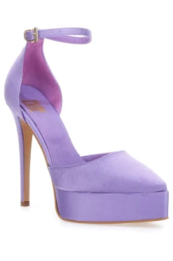 Dekolleté-Plateau Pittarello Elite 611 Lila Satin