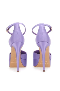 Dekolleté-Plateau Pittarello Elite 611 Lila Satin