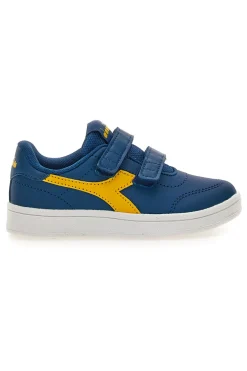 Diadora Bonny S TD blaue Sneakers mit Doppelriemen