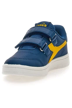 Diadora Bonny S TD blaue Sneakers mit Doppelriemen