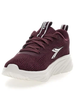 Diadora Piper S DD Comfort Leichte Laufschuhe in Burgunderrot