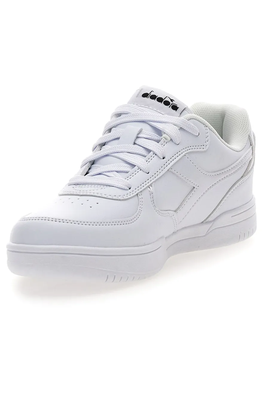 Diadora Raptor Low GS Weiße Tennis-Sneaker