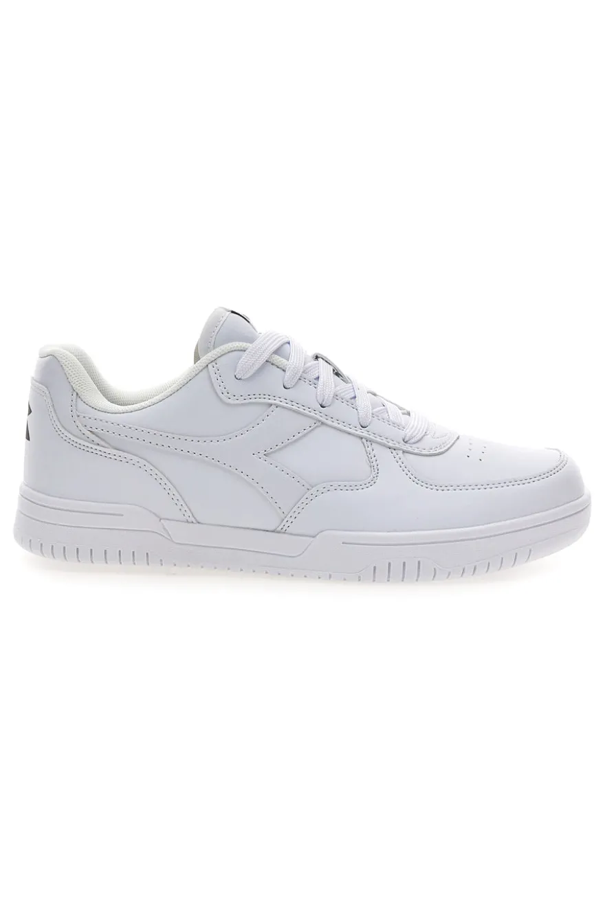 Diadora Raptor Low GS Weiße Tennis-Sneaker