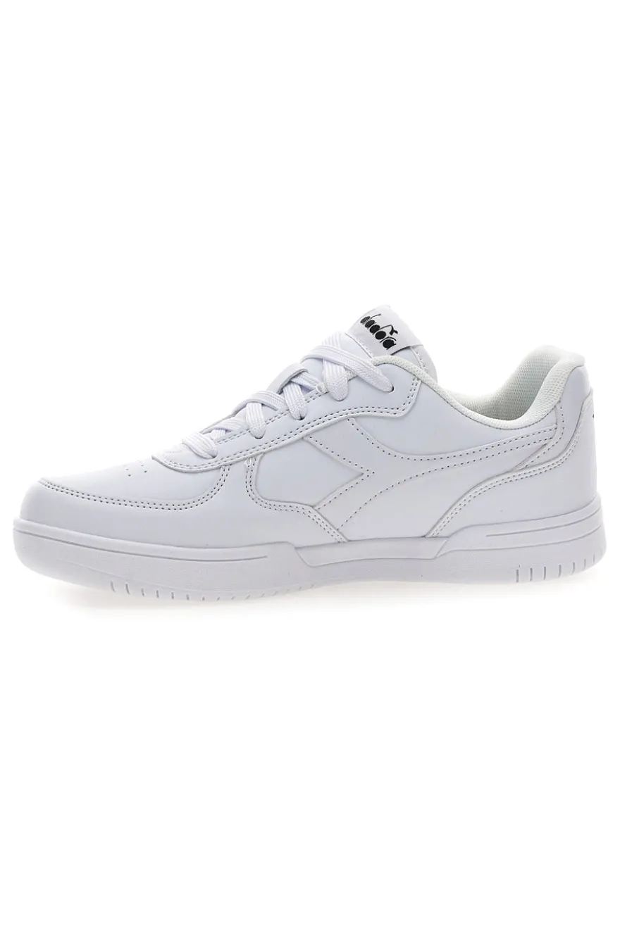 Diadora Raptor Low GS Weiße Tennis-Sneaker
