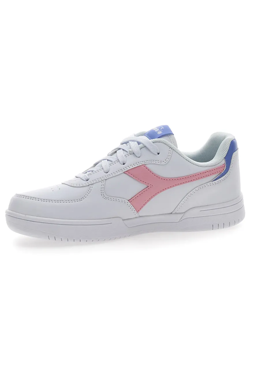 Diadora Raptor Low Gs Weiße Turnschuhe